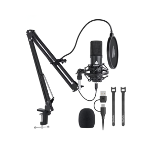 Maono AU-A04 Condenser Microphone Kit (Black)