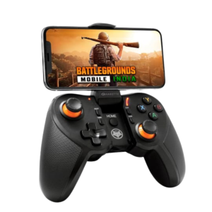 Amkette Evo Gamepad Pro 4 Programmable Gamepad For Android | For Snapdragon Devices Only | With Touch Point Mapping | Works With Genshin, BGMI, COD, Mobile Legends And More | Bluetooth 4.0 (Black)