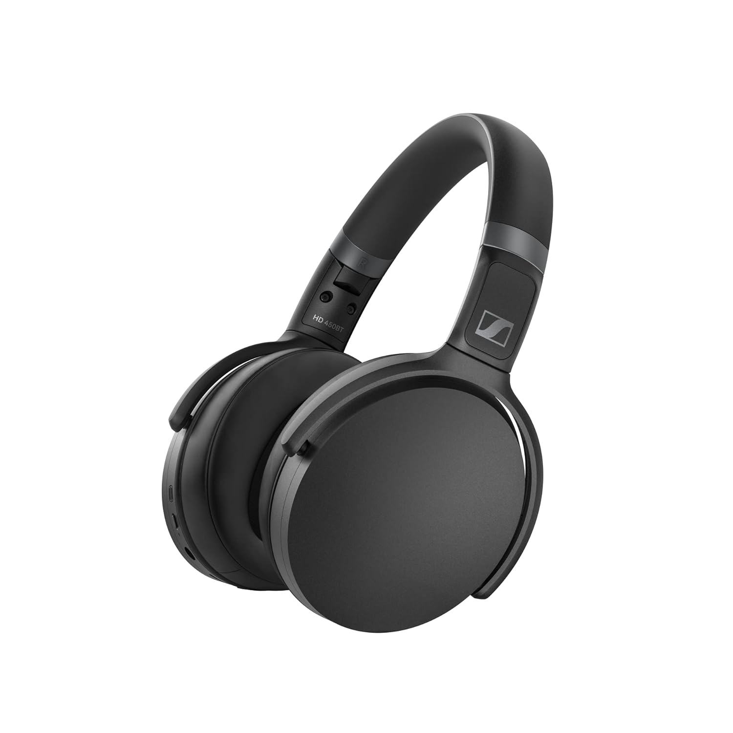 Sennheiser HD 450BT Wireless Headphones, German Design, ANC, Alexa Built-in, 30H Battery, Comfortable & Lightweight Over Ear Design, Built-in Mic for Clear Calls, Fast Charging, 2Y Warranty